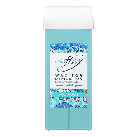 Воск ITALWAX Flex в картридже 100мл Аквамарин