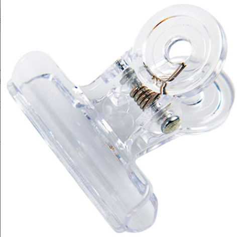 Зажим-прищепка для краски, хны, составов для ламинирования в саше (пластиковая)