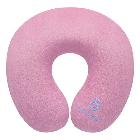 Подушка под шею Neck memory foam (розовая)