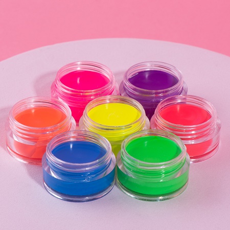 Паста неоновая для бровей NEON PASTE, 5 ГР EVABOND NEW (оранжевая)