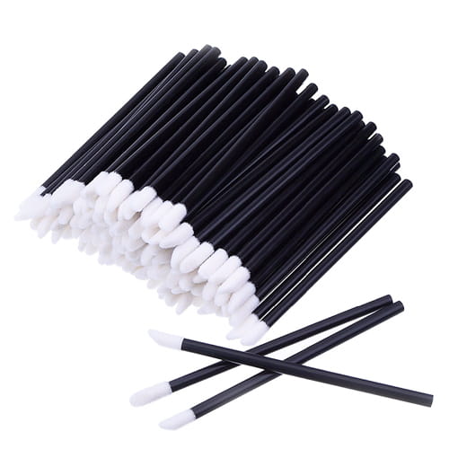 Аппликаторы велюровые для ресниц  Розовые 50 шт.