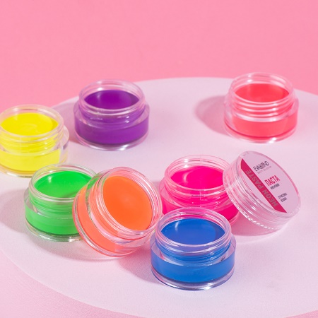 Паста неоновая для бровей NEON PASTE, 5 ГР EVABOND NEW (салатовая)
