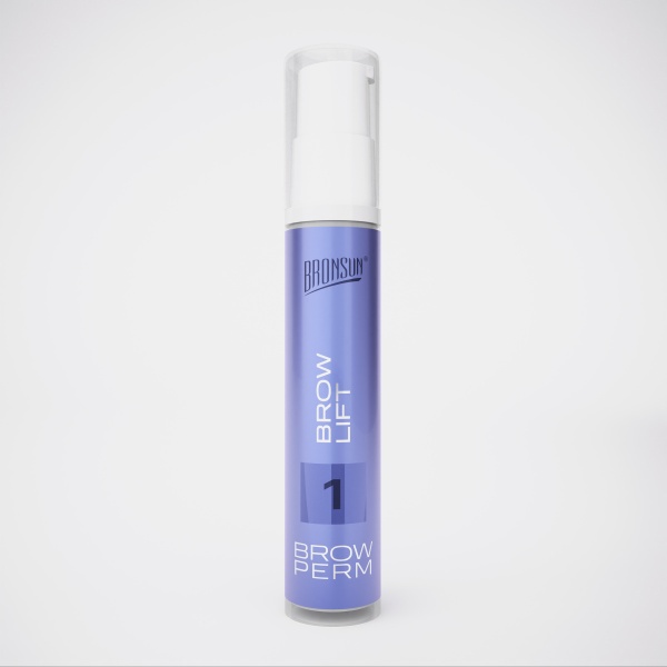 Состав №1 для долговременной укладки бровей BROW LIFT BRONSUN, 10 мл