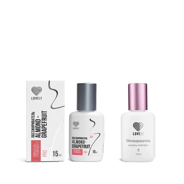 Обезжириватель Lovely с ароматом Миндаль - грейпфрут, 15 мл