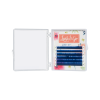 Цветные ресницы Lash&Go (микс) 6 линий (7-12mm, D, 0,07, синие)