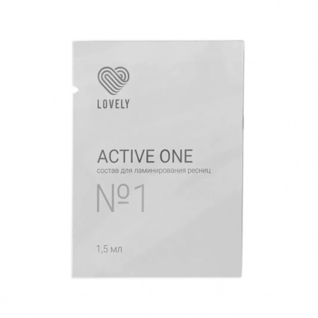 Состав для ламинирования ресниц № 1 "ACTIVE ONE", 1,5 мл