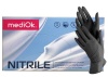 Перчатки mediOk нитриловые смотровые, цвет Черный, размер L