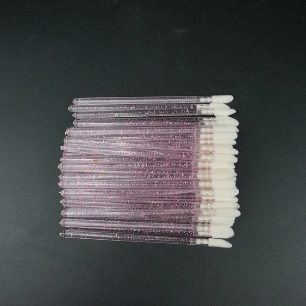 Аппликатор одноразовый акриловый розовый, 50 шт