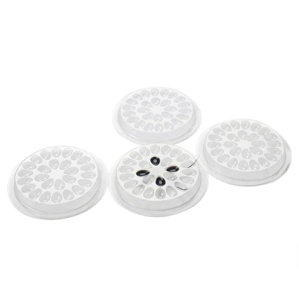 Палетка для смешивания клея с клейкой подложкой белая 25 лунок