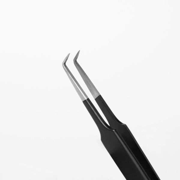 Пинцет для наращивания Rili тип Г (5 мм) черный
