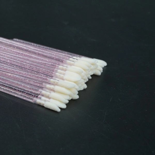 Аппликатор одноразовый акриловый розовый, 50 шт