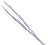 Пинцет для бровей Solinberg G809з, lavender, (ручная заточка) наклонное окончание с четкими гранями