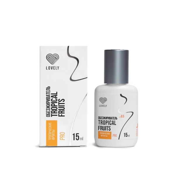 Обезжириватель Lovely с ароматом тропические фрукты, 15 мл