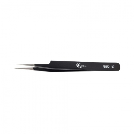 Пинцет для наращивания ресниц ESD-17, CC BROW