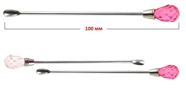 Мерная ложечка для хны (ярко-розовая)