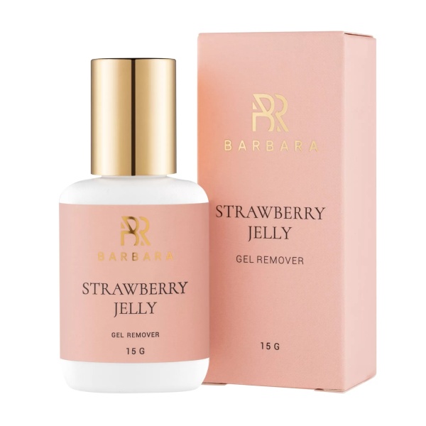 Гелевый ремувер BARBARA с ароматом клубники