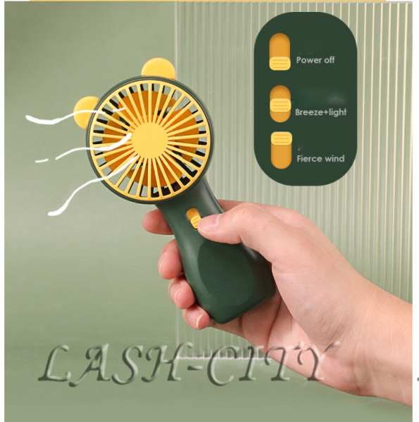 Мини Вентилятор USB розовый