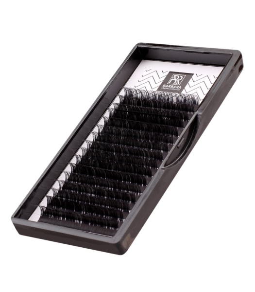 Чёрные ресницы BARBARA "Elegant" отдельные длины