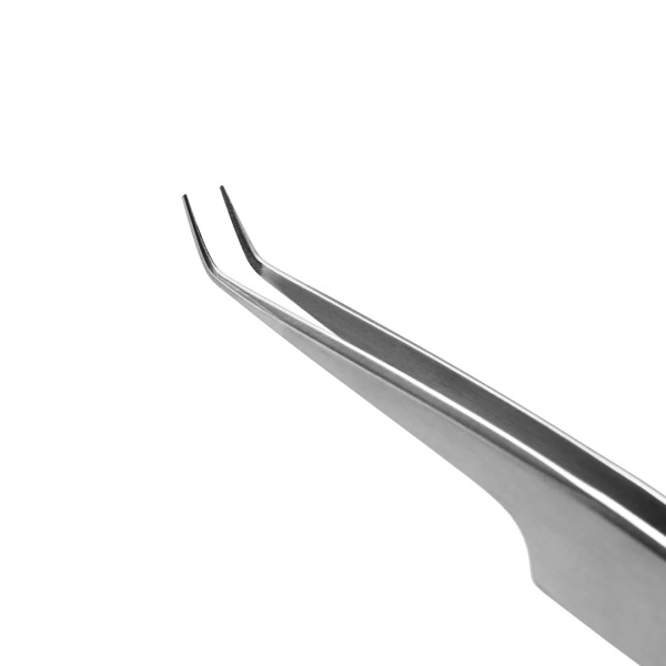 Пинцет для наращивания ресниц Lovely тип L (7 мм) Nfline (nano-fiber line)