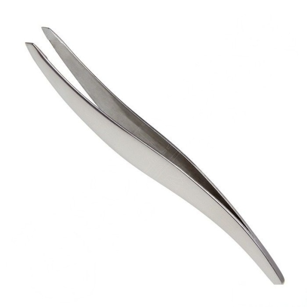 Пинцет Solinberg для коррекции бровей 118 S/S (заводская заточка) серебристый