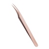 Пинцет Enigma light прямой с изгибом (Дельфинчик)