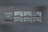 Набор трафаретов для бровей Eyebrow Stencil от CC Brow, 6 шт.