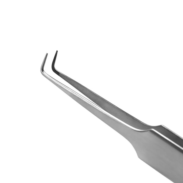 Пинцет для наращивания ресниц Lovely тип L (5 мм) Nfline (nano-fiber line)