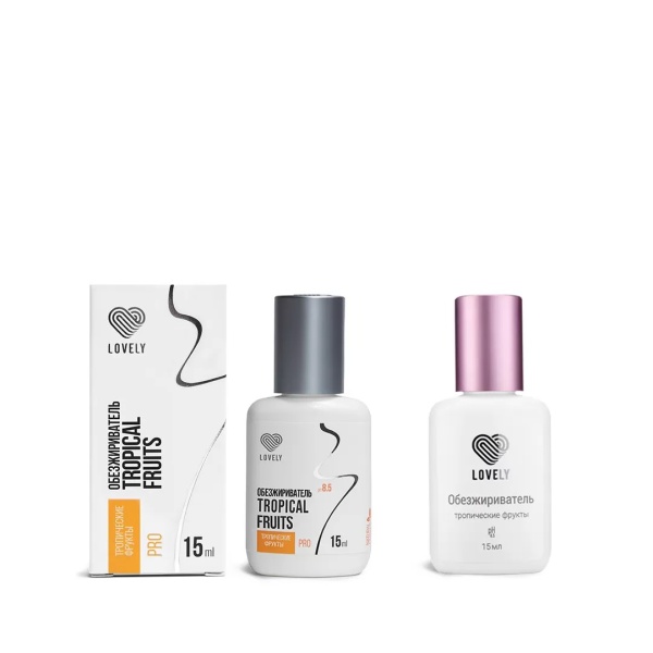 Обезжириватель Lovely с ароматом тропические фрукты, 15 мл