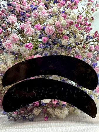 Lash-City патчи многоразовые для наращивания/ламинирования ресниц,Цвет - черный