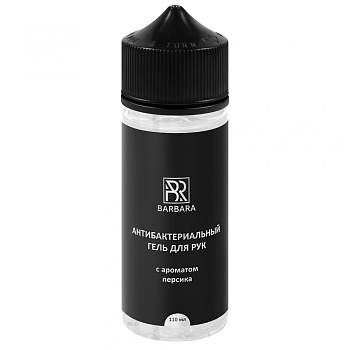 Антибактериаьный гель для рук BARBARA, 110мл персик или вишня