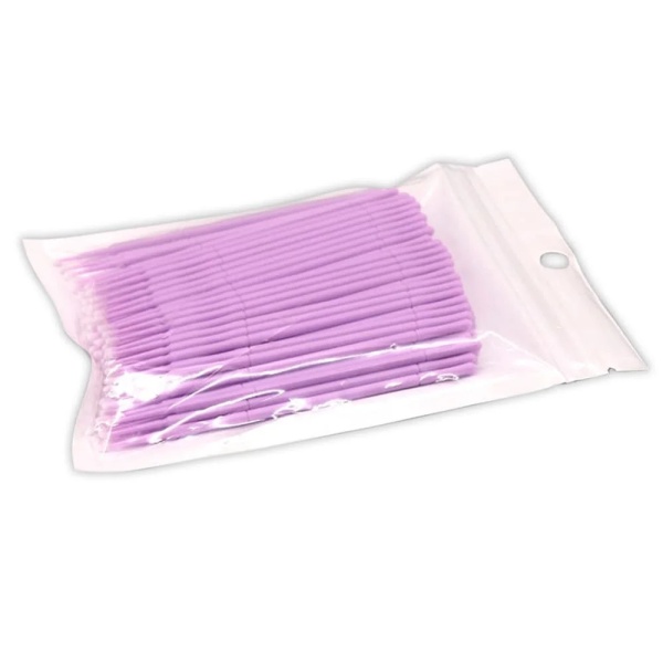 Микробраши светло-фиолетовые, 1,5 мм, 100 шт.