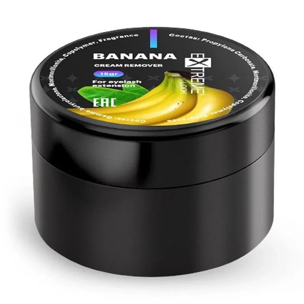 Ремувер кремовый Extreme Look с ароматом банана, 15 гр.