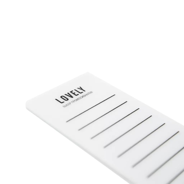 Планшет для ресниц Lovely № 3 белый