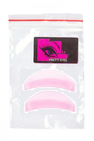 Валики для ламинирования ресниц Pretty Eyes, размер L1 розовые