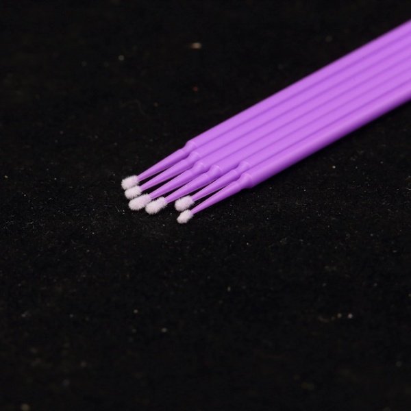 Микробраши темно-фиолетовые, 1,5 мм, 100 шт.