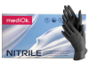 Перчатки mediOk нитриловые смотровые, цвет Черный, размер M